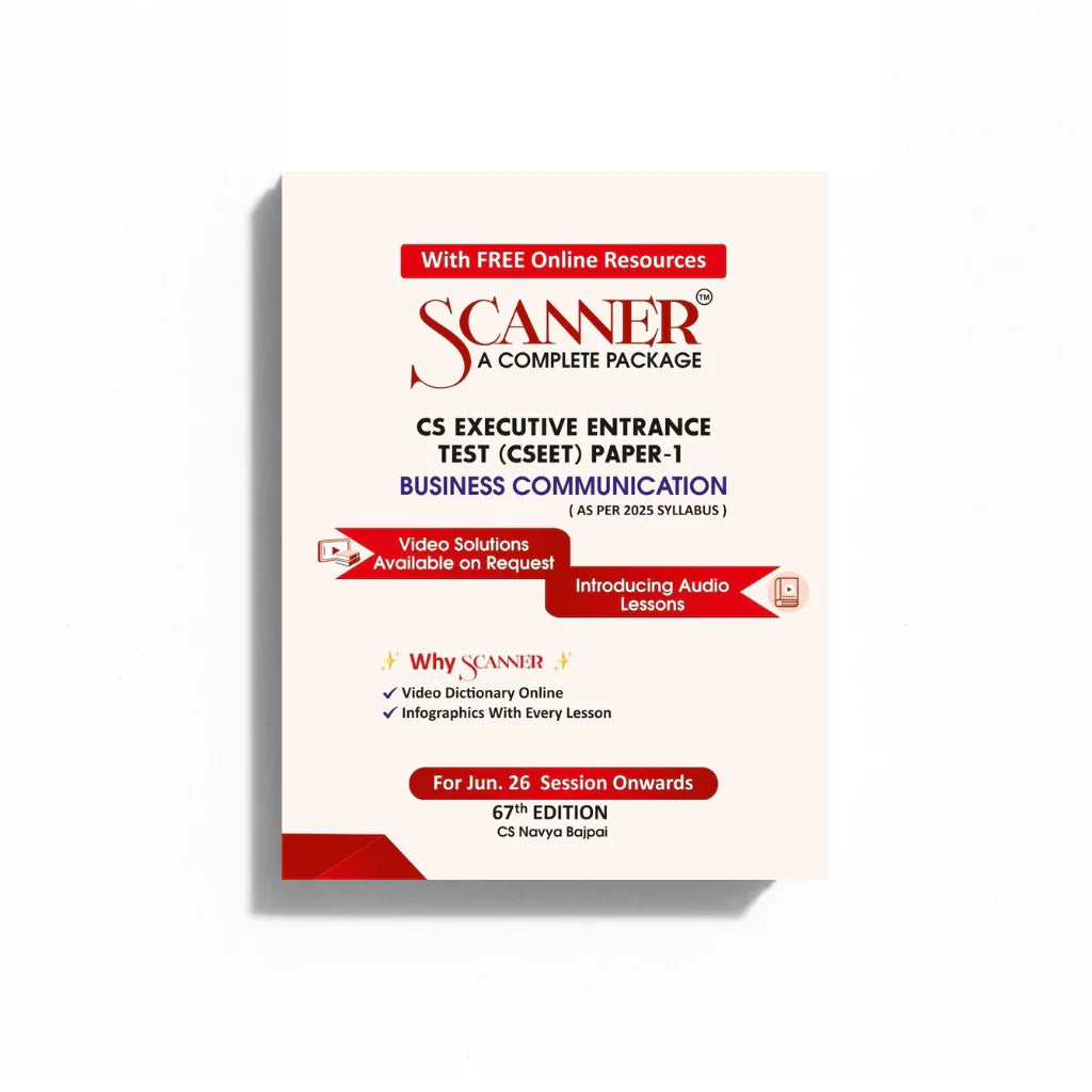 CSEET Paper - 1 | Business Communication | For Jun. 26 Session | Suchita