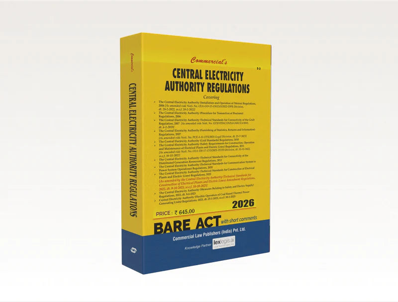 Central Electricity Authority Regulations  | Commercial Law Publishers | Edition 2026