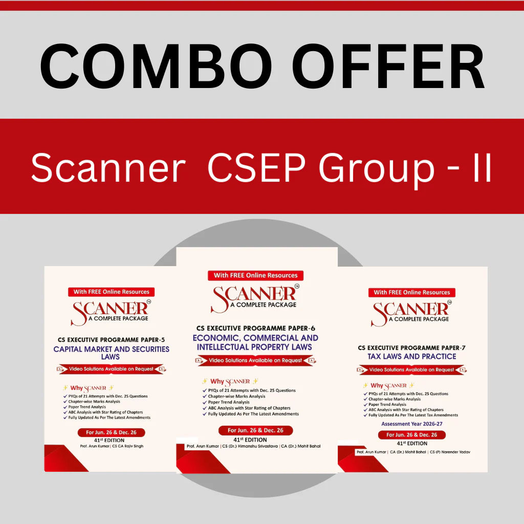 CS Executive Group 2 | Combo For May 26, Sep. 26 & Jan. 27 | Suchita