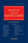 Digest on law of Injunctions | Rahul Kandharkar | whitesmann | Edition 2025