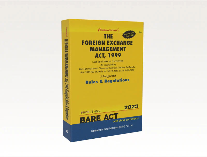 The Foreign Exchange Management Act, 1999 | Commercial Law Publishers | Edition 2026