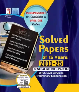 General Studies Paper I Solved Papers 2011–2025 | Spectrum Books