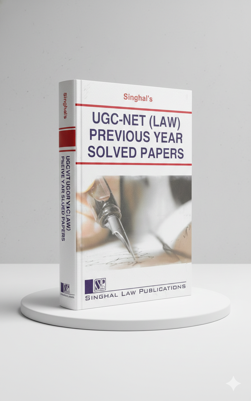 UGC-NET (Law) Previous Years Solved Papers | Singhal Law Publication - GenZbookcompany