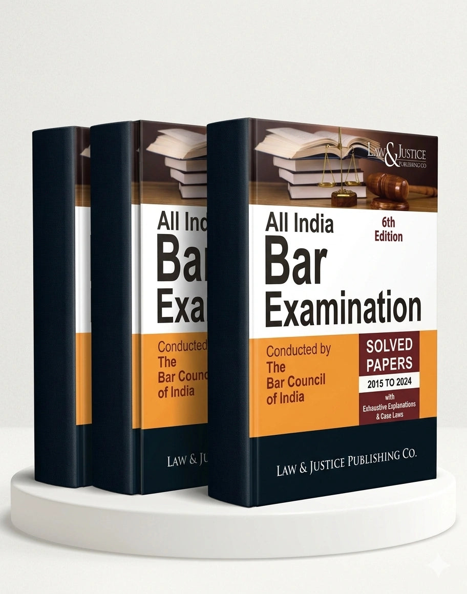 All India Bar Examination Solved Papers  | Law & Justice Publishing | EDITION 2026