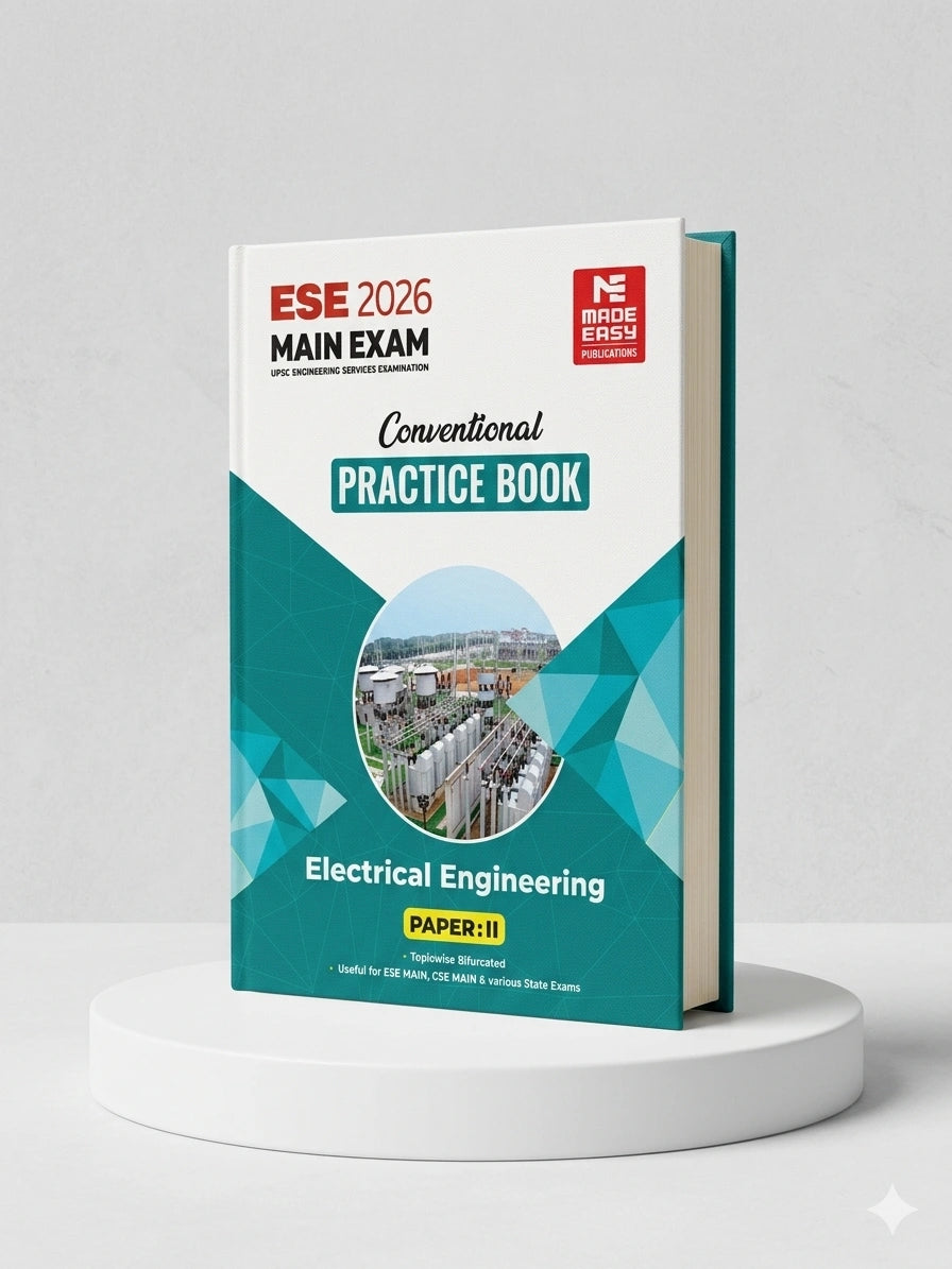 ESE 2026 Main Exam Practice Book: Electrical Engineering Paper 2 | MADE EASY Publications | Edition 2026
