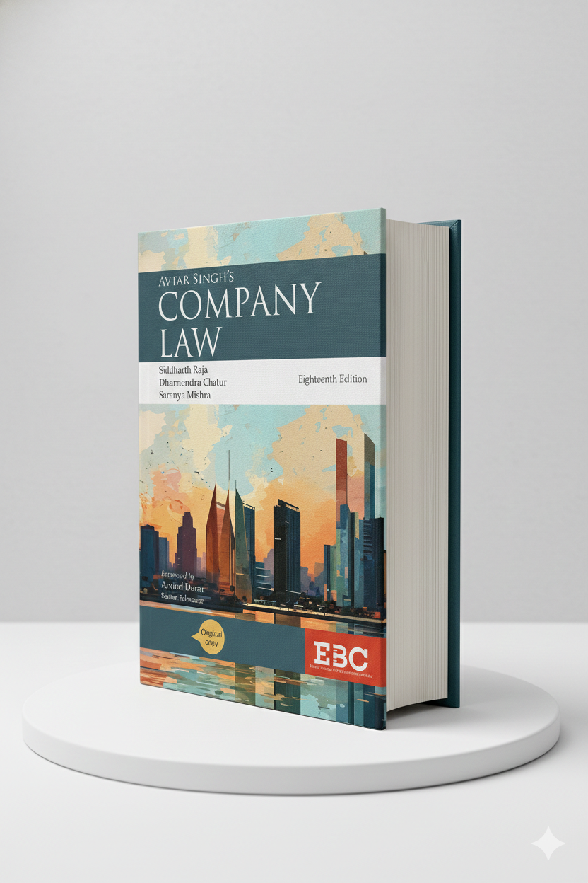 Avtar Singh's Company Law | Siddharth Raja, Dharmendra Chatur, Saranya Mishra | Eastern Book Company - GenZbookcompany