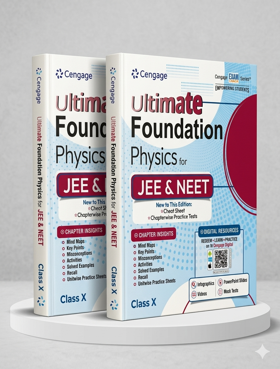 Ultimate Foundation Physics for JEE & NEET: Class X | Cengage | Edition 2026