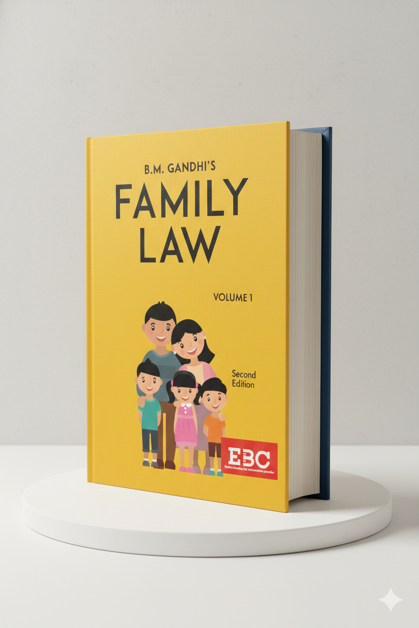 B.M. Gandhi's Family Law Volume 1 | Eastern Book Company - GenZbookcompany