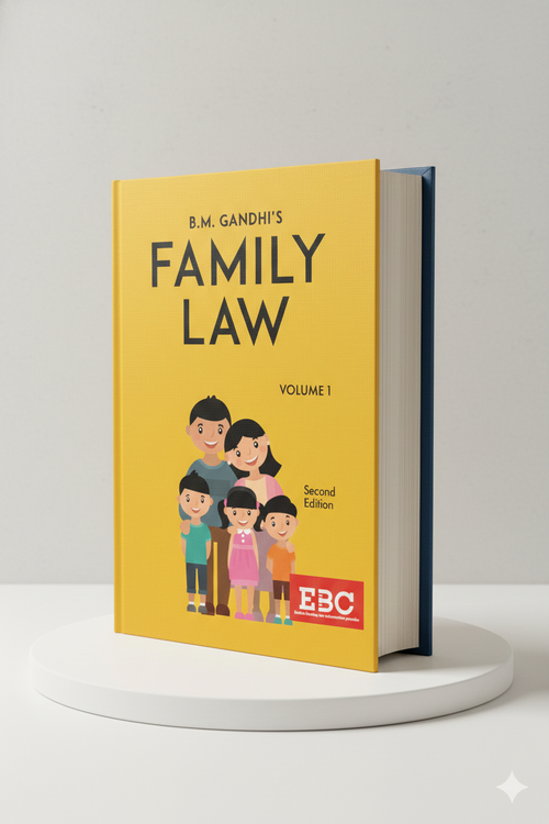 B.M. Gandhi's Family Law Volume 1 | Eastern Book Company - GenZbookcompany