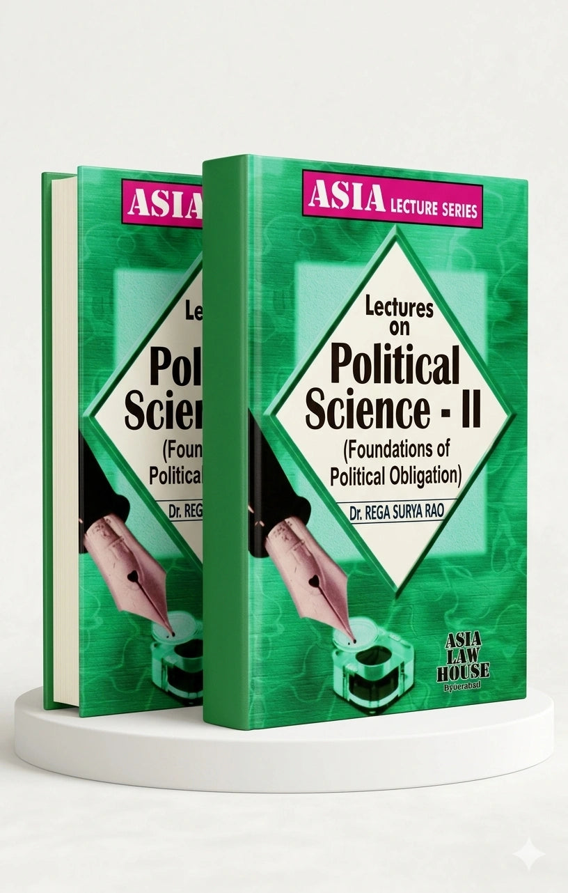 Lectures on Political Science 2 | Dr Rega Surya Rao | Aisa law house