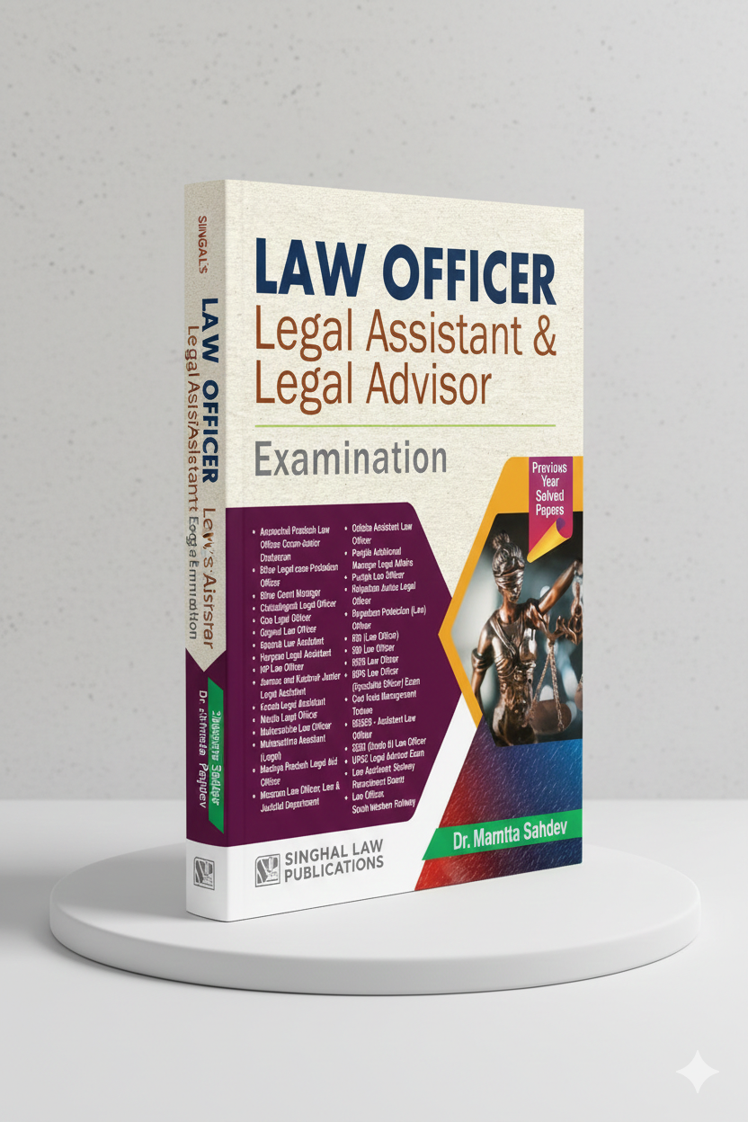 Law Officer, Legal Assistant & Legal Advisor | Singhal Law Publication - GenZbookcompany
