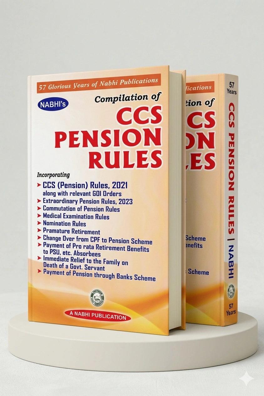 Compilation of CCS Pension Rules | Nabhi Publications