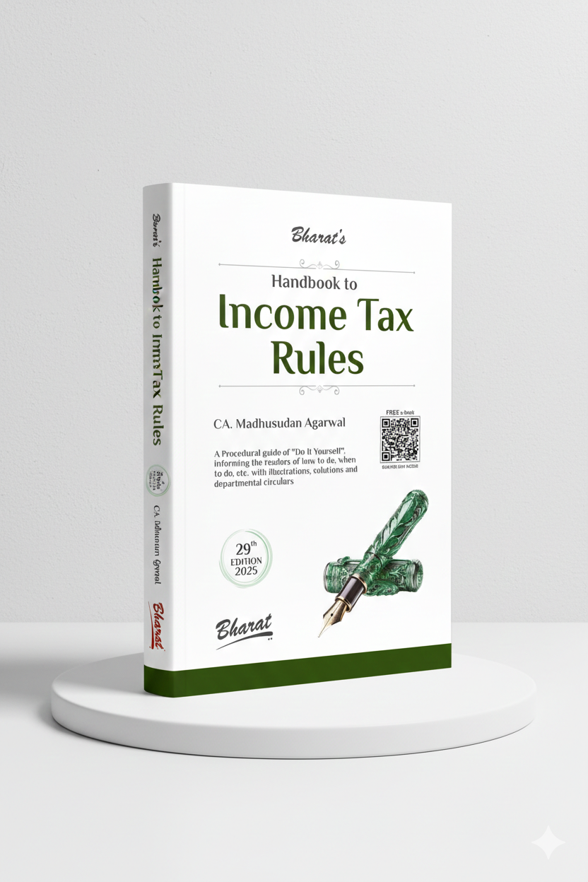Handbook To INCOME TAX RULES | CA. Madhusudan Agarwal | Edition 2025 - GenZbookcompany