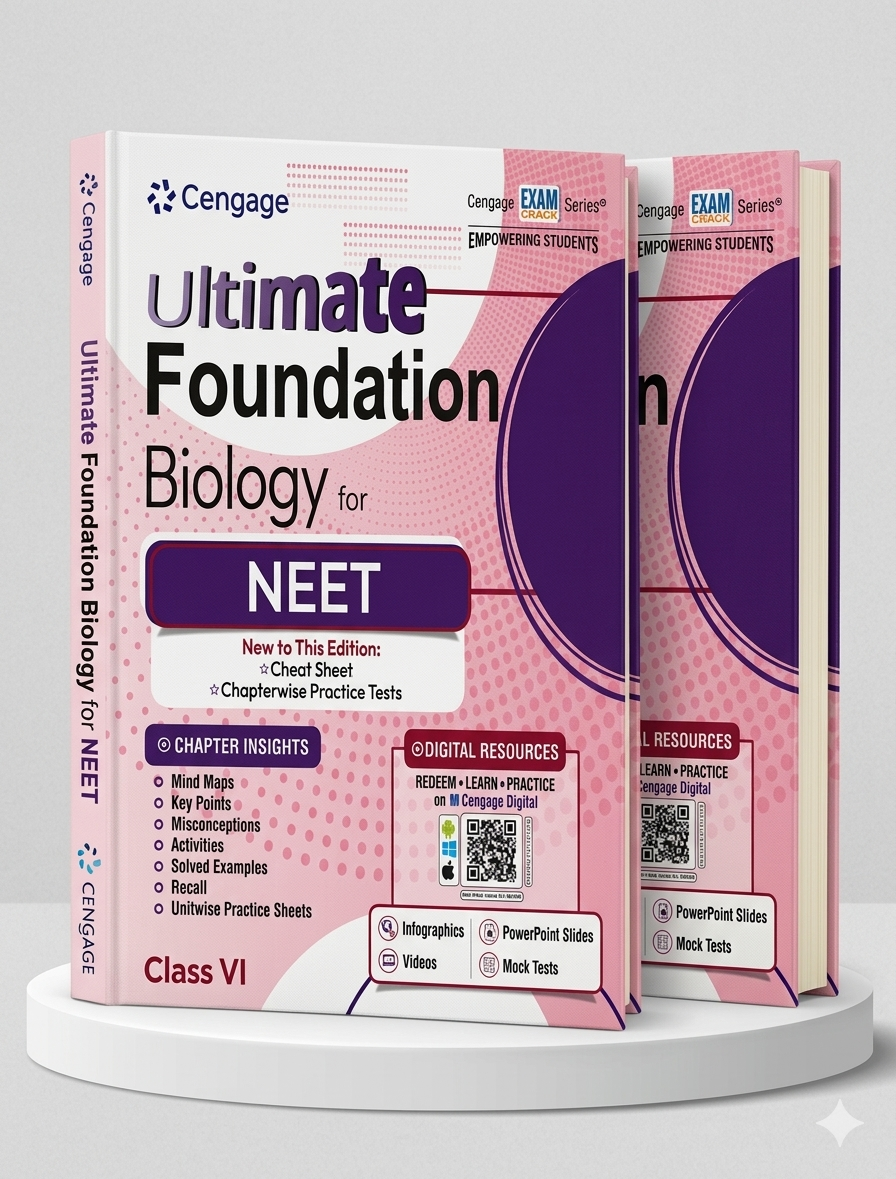 Ultimate Foundation Biology for NEET Class VI | Cengage | Edition 2026