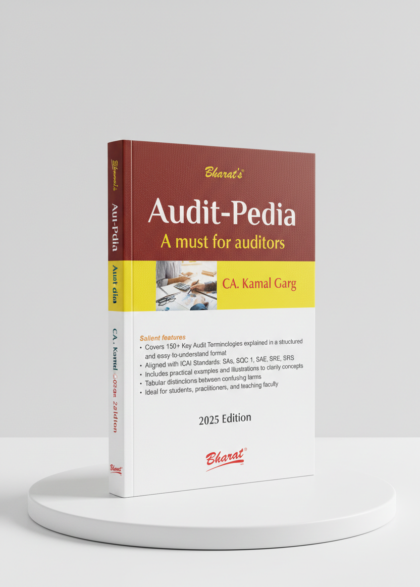 AUDIT-PEDIA | CA. KAMAL GARG | Bharat Law House | Edition 2025 - GenZbookcompany