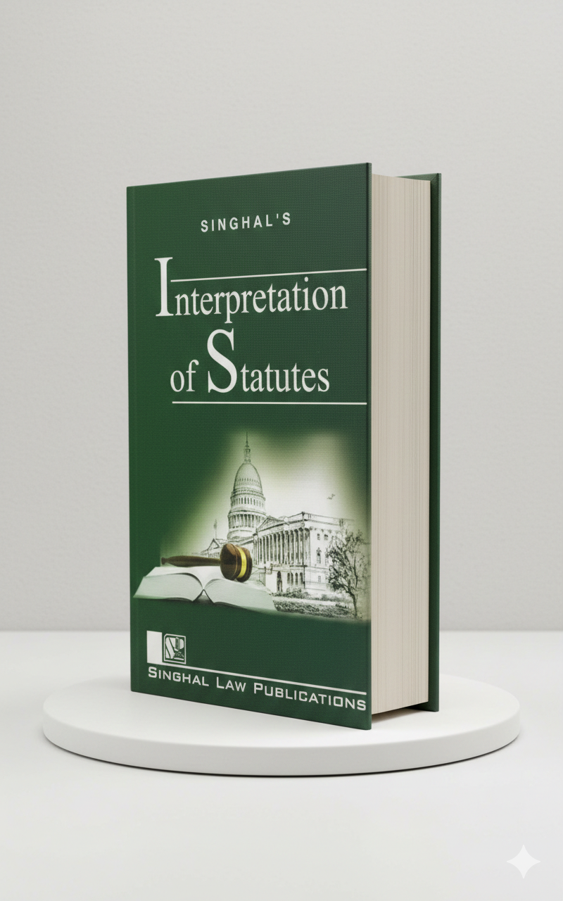 Interpretation Of Statutes | Aparichit Tyagi | Singhal Law Publication - GenZbookcompany