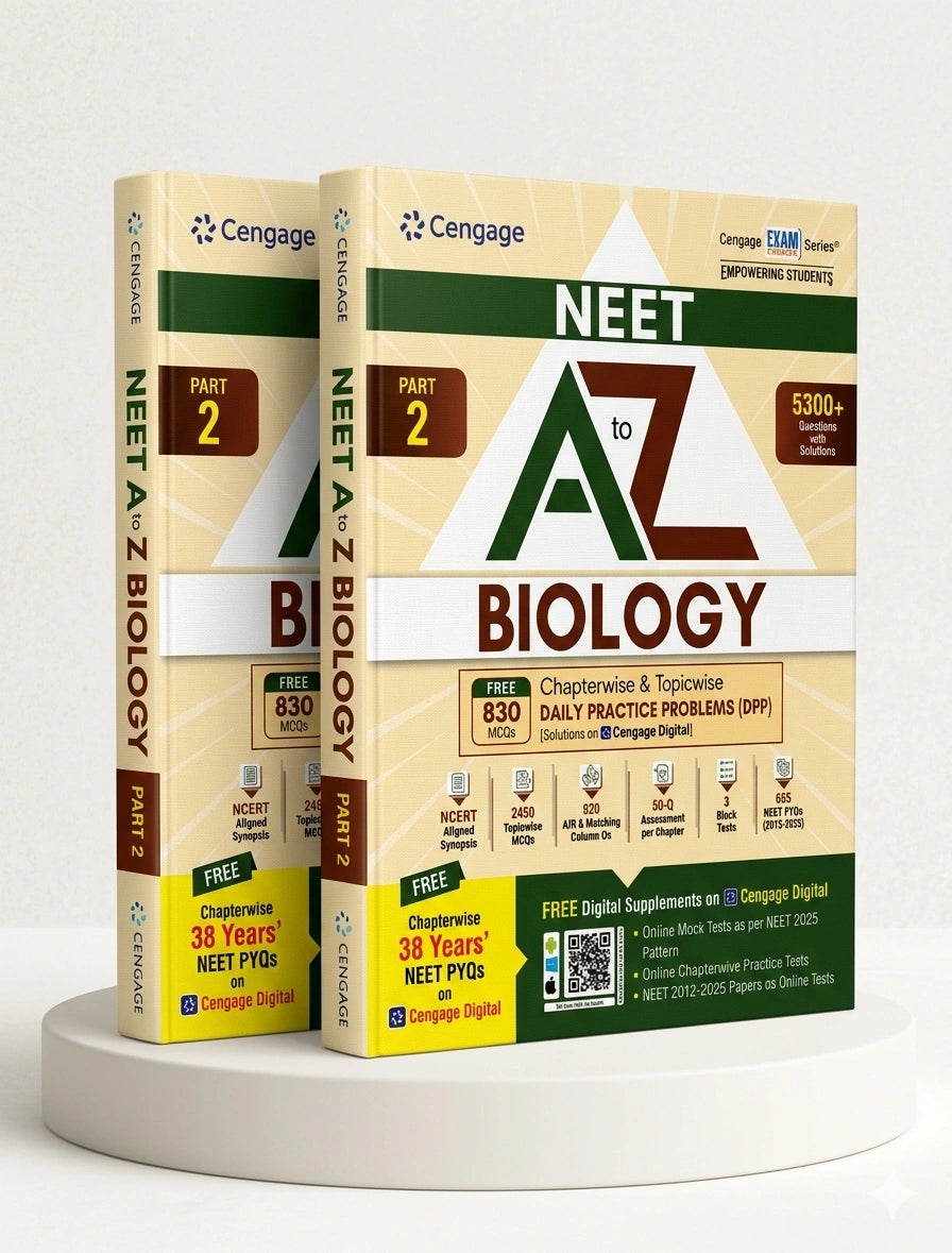 NEET A to Z Biology: Part 2 | Cengage | Edition 2025
