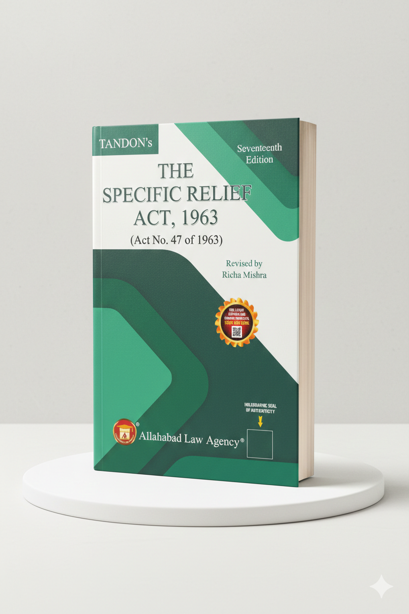 The Specific Relief Act ,1963 | M.P Tandon | Allahabad Law Agency - GenZbookcompany