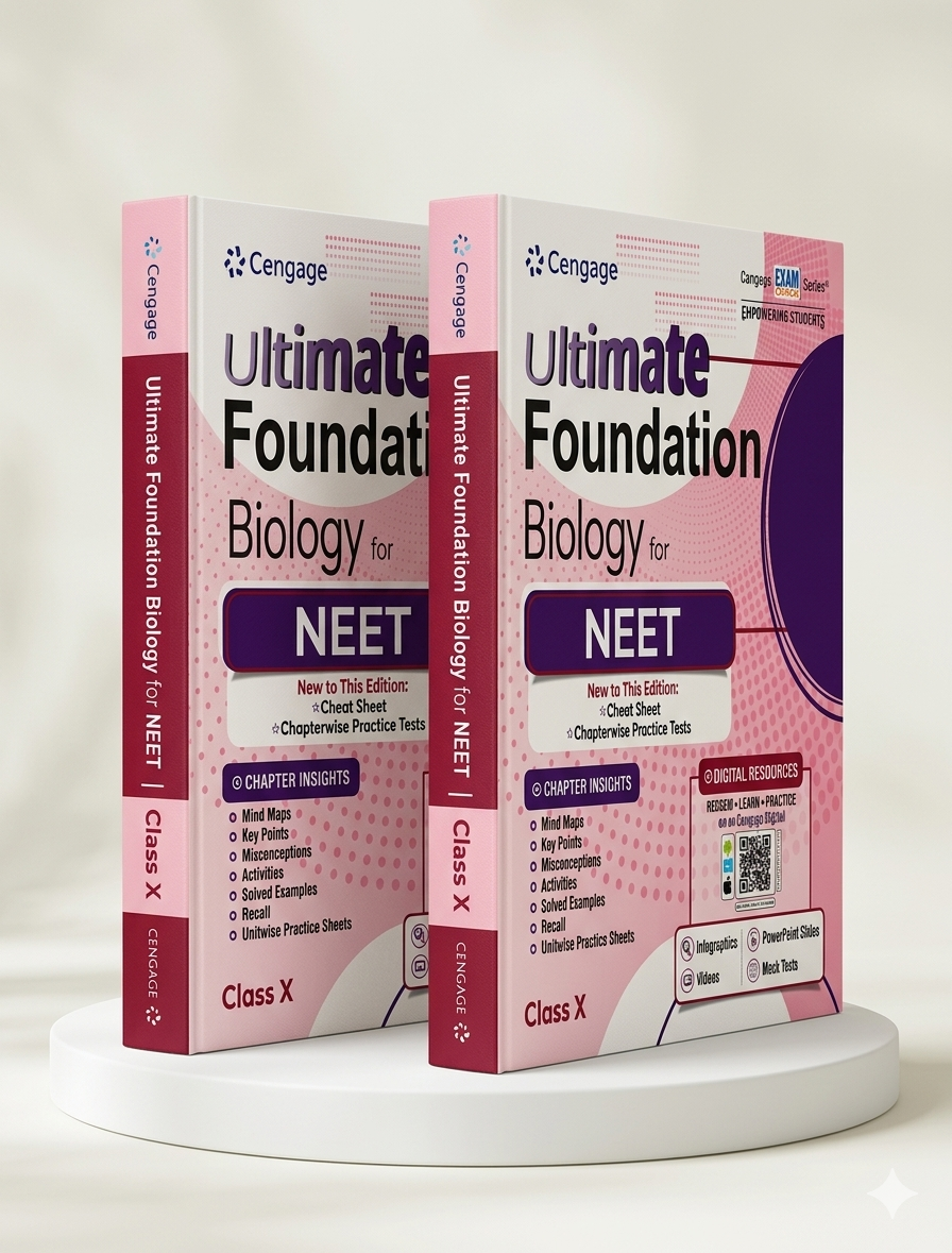 Ultimate Foundation Biology for NEET: Class X | Cengage | Edition 2026