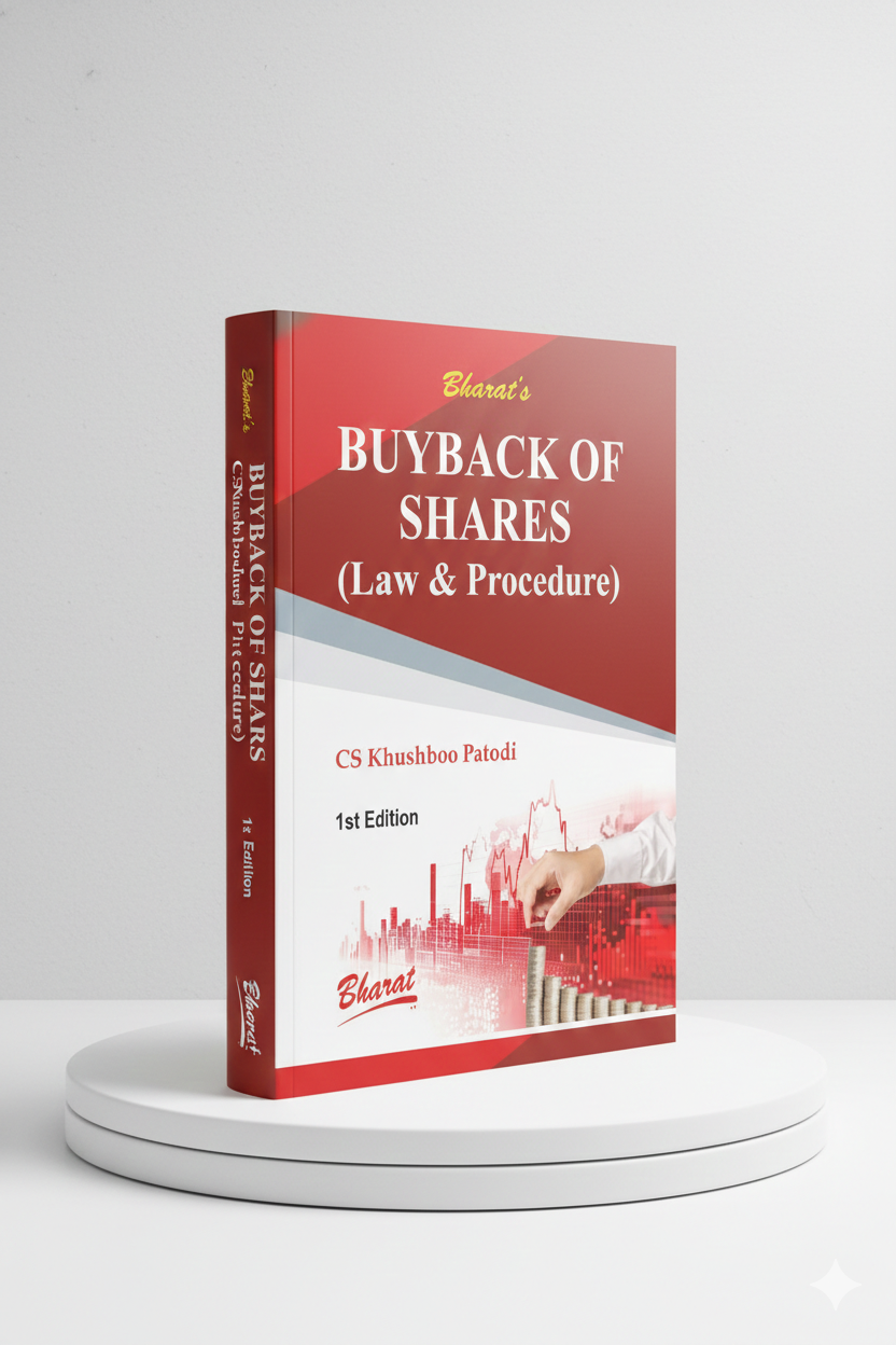 BUY-BACK OF SHARES | CS Khushboo Patodi | Edition 2025 - GenZbookcompany