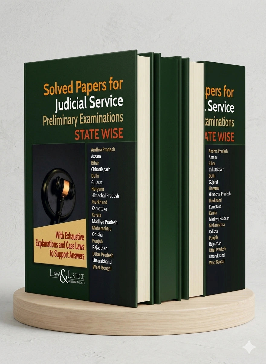 Solved Papers for Judicial Service Preliminary Examinations State Wise | Law & Justice Publishing | EDITION 2026