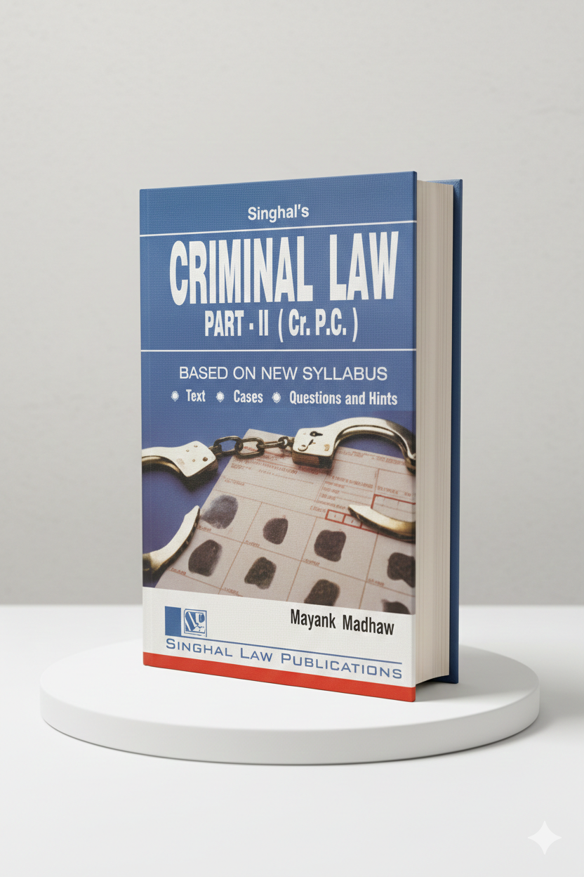 Singhal’s Criminal Law Part 2 | Mayank Madhaw | Singhal Law Publication - GenZbookcompany