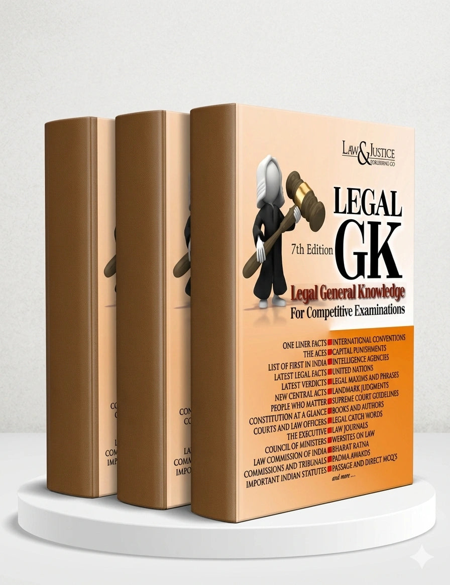Legal GK (General Knowledge) |  Purnima Arora | Law & Justice Publishing | EDITION 2026