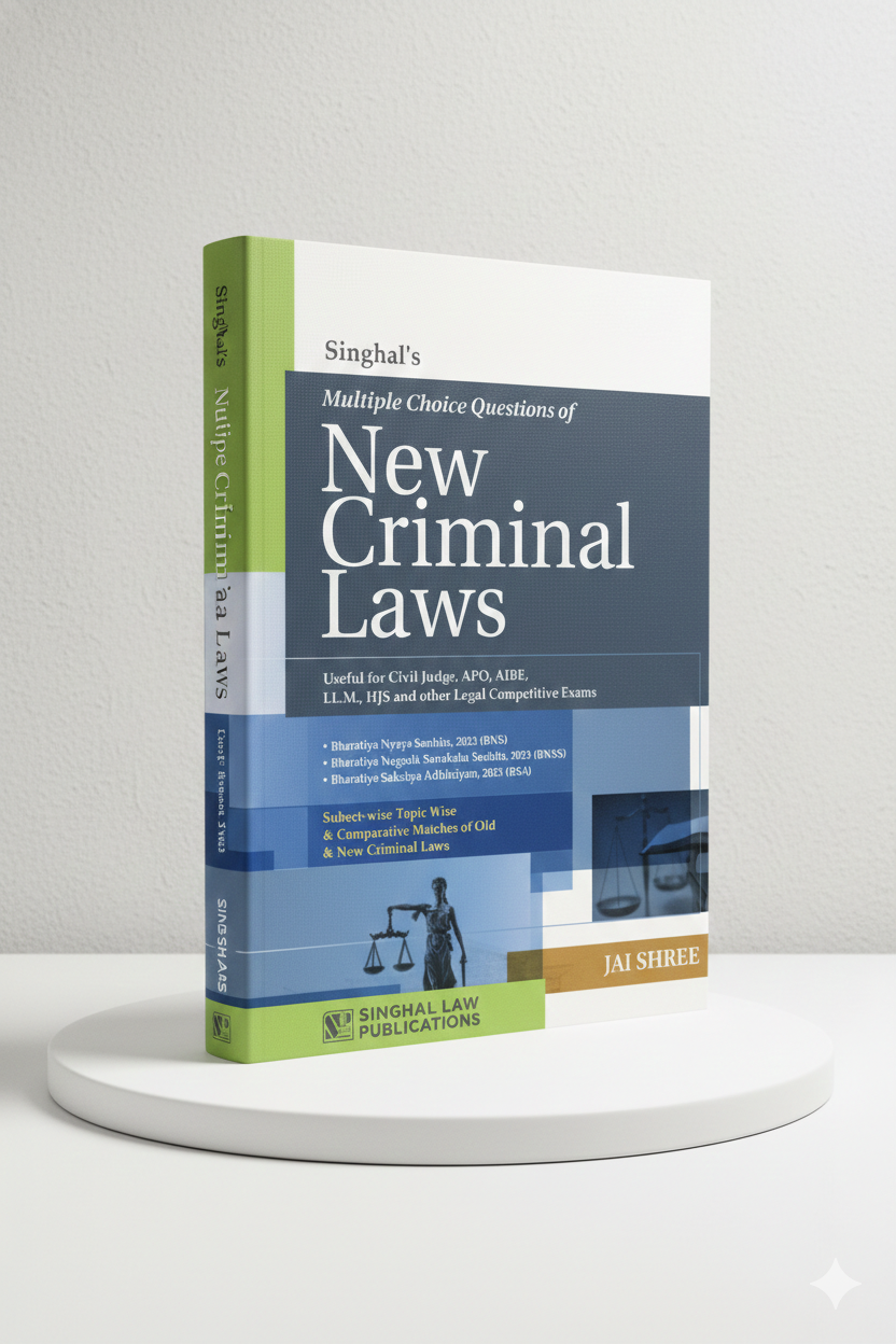 Multiple Choice Question of New Criminal Laws | Singhal Law Publication - GenZbookcompany