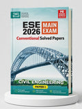 ESE 2026 Mains Examination: Civil Engineering Conventional Paper-1 | MADE EASY Publications | Edition 2026