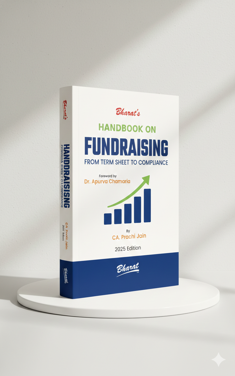 Handbook on FUNDRAISING | CA. Prachi Jain | Bharat Law House | Edition 2025 - GenZbookcompany