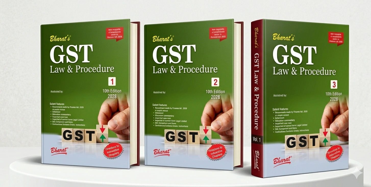 G S T Law & Procedure | CA. ASHOK BATRA | Edition 2026 | Bharat Law