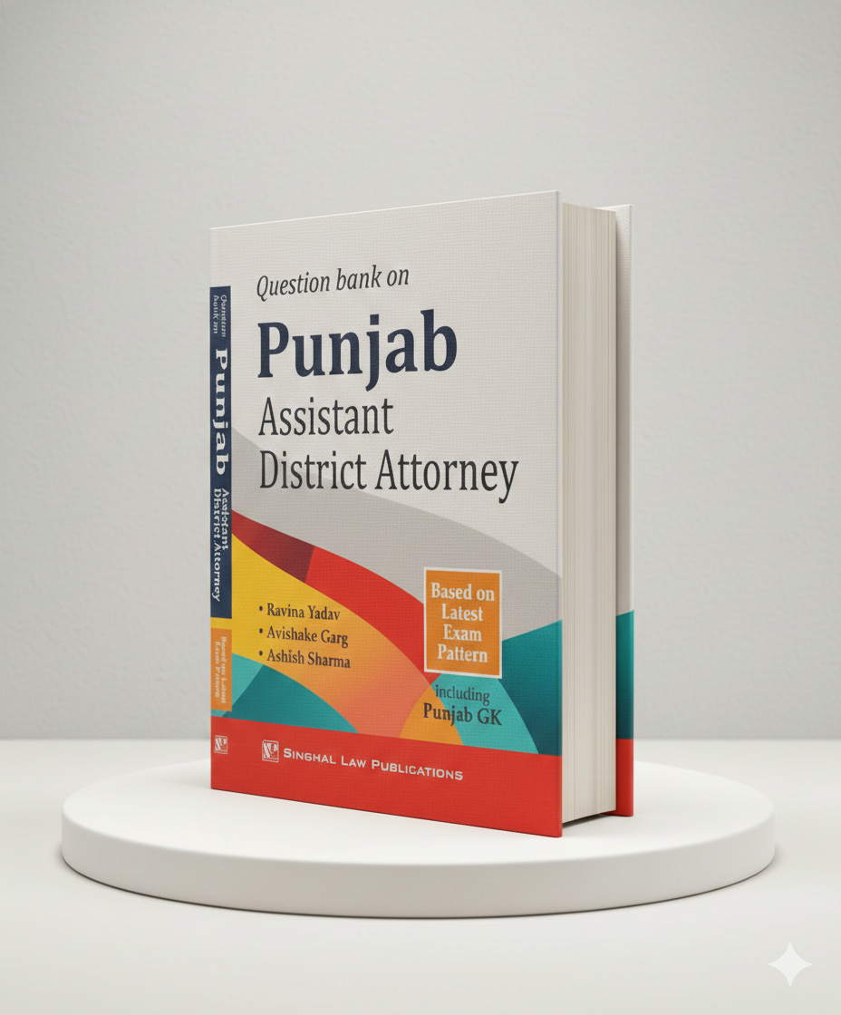 Question Bank on Punjab Assistant District Attorney Exam | Singhal Law Publication - GenZbookcompany