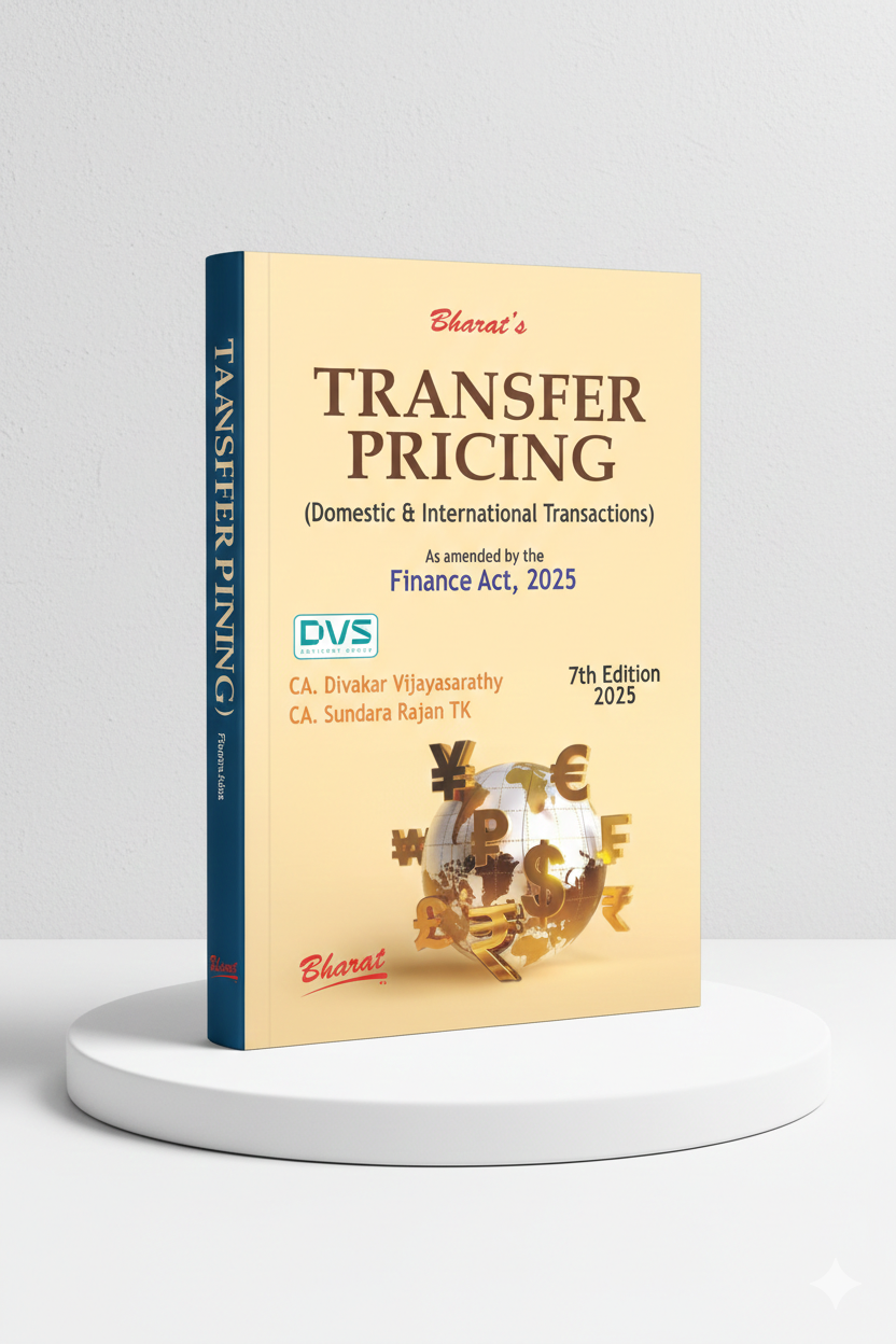TRANSFER PRICING (Domestic & International Transactions) | CA. DIVAKAR VIJAYASARATHY & CA. SUNDARA RAJAN TK | edition 2025 - GenZbookcompany
