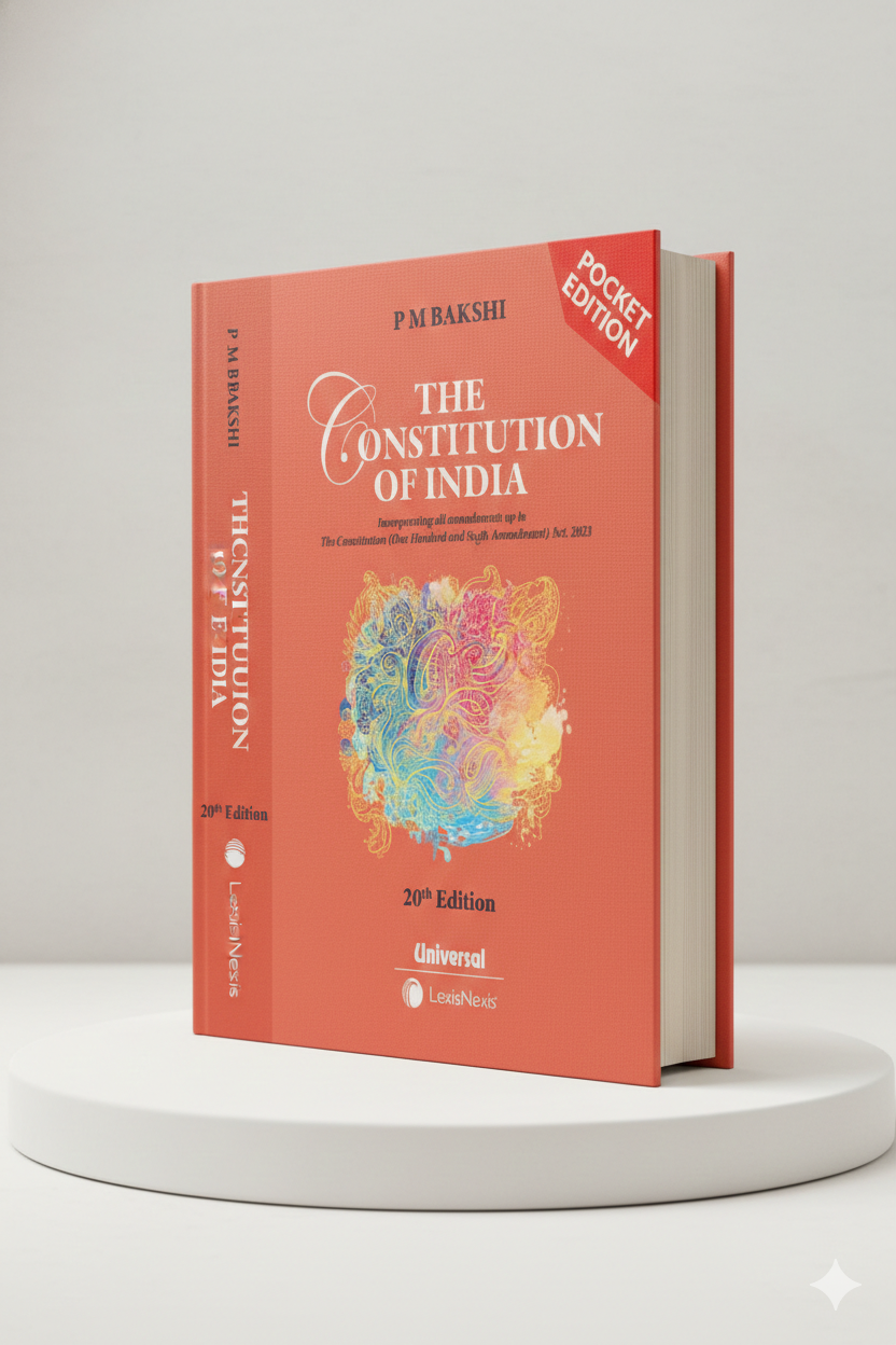 Constitution of India (Pocket) | P M Bakshi | LEXIS NEXIS - GenZbookcompany