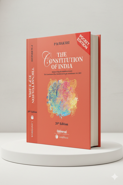 Constitution of India (Pocket) |  P M Bakshi | LEXIS NEXIS