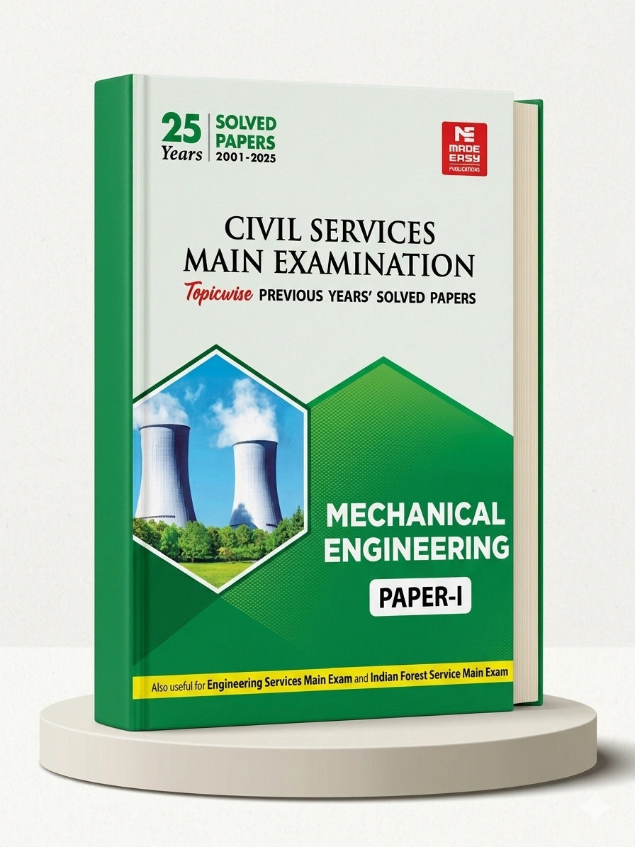 Mechanical Engineering Solved Paper-1 | MADE EASY Publications | Edition 2026