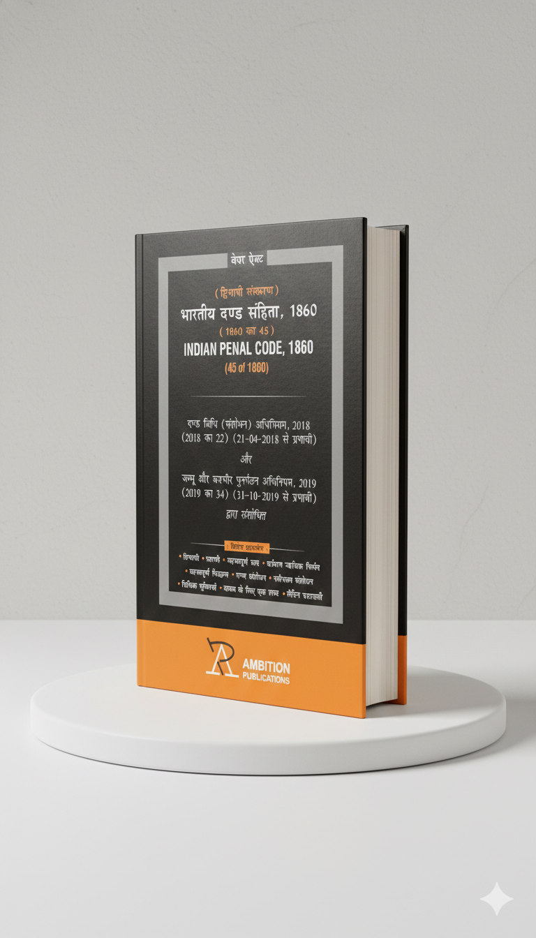 भारतीय दंड संहिता 1860 | AMBITION PUBLICATIONS | Edition 2026 - GenZbookcompany