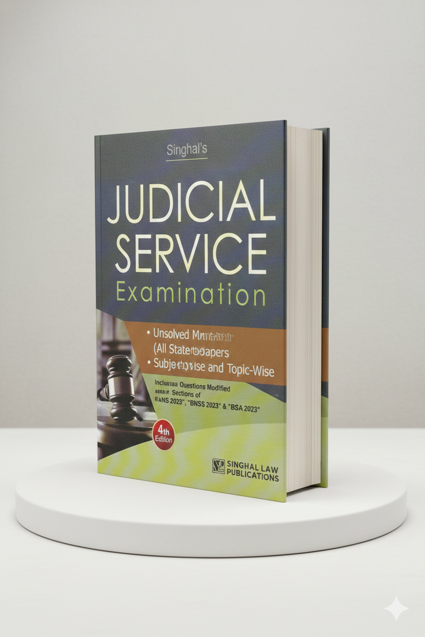Judicial Service Exam Unsolved Mains (All States) Papers | Bhumika Jain & Pawan Kumar | Singhal Law Publication - GenZbookcompany