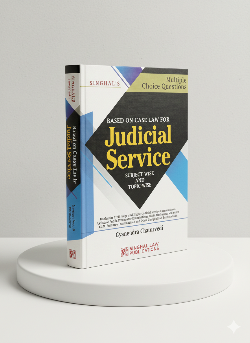 MCQs Based On Case Law For Judicial Service Exam | Gyanendra Chaturvedi | Singhal Law Publication - GenZbookcompany