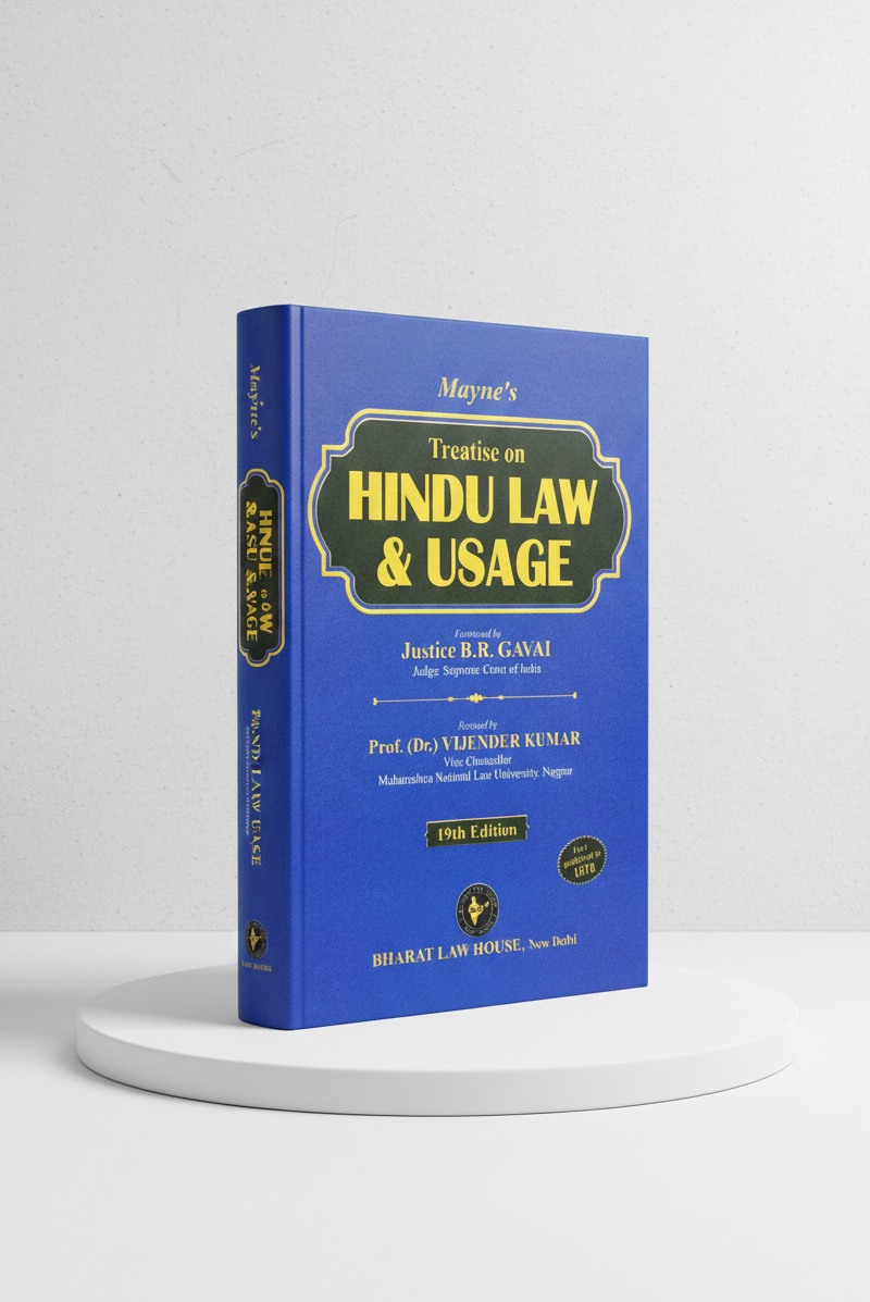 HINDU LAW & USAGE | Dr. Vijender Kumar | Bharat Law House | Edition 2025 - GenZbookcompany