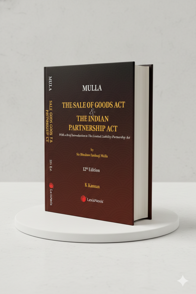 The Sale of Goods Act and The Indian Partnership Act | Mulla | LEXIS NEXIS - GenZbookcompany