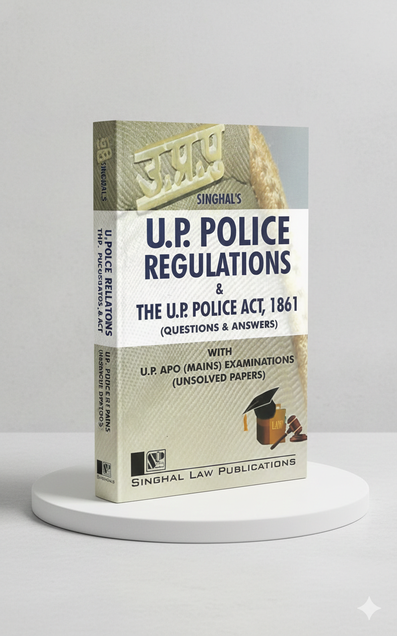 Uttar Pradesh [UP] Police Regulations | Singhal Law Publication - GenZbookcompany