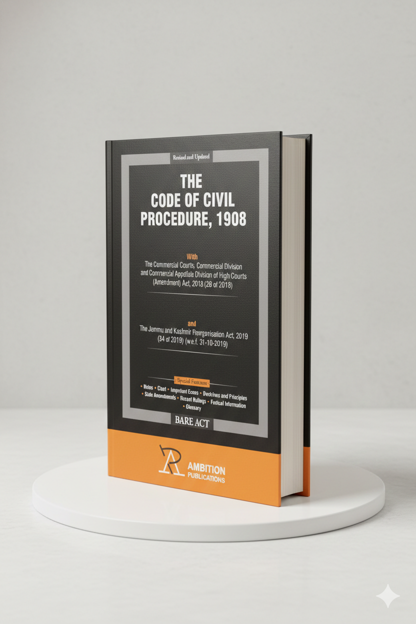 THE CODE OF CIVIL PROCEDURE 1908 | AMBITION PUBLICATIONS | Edition 2026 - GenZbookcompany