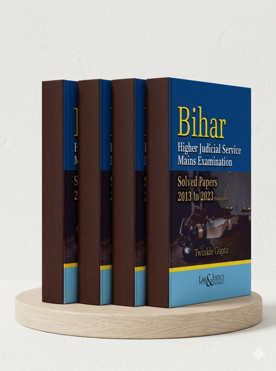 Bihar Higher Judicial Service Mains Examination Solved Papers  | Twinkle Gupta | Law & Justice Publishing | EDITION 2026