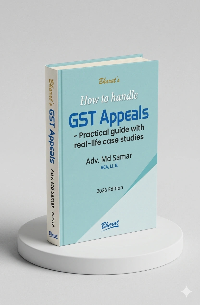 How to handle GST Appeals | Adv. MD SAMAR | Bharat Law House | Edition 2026