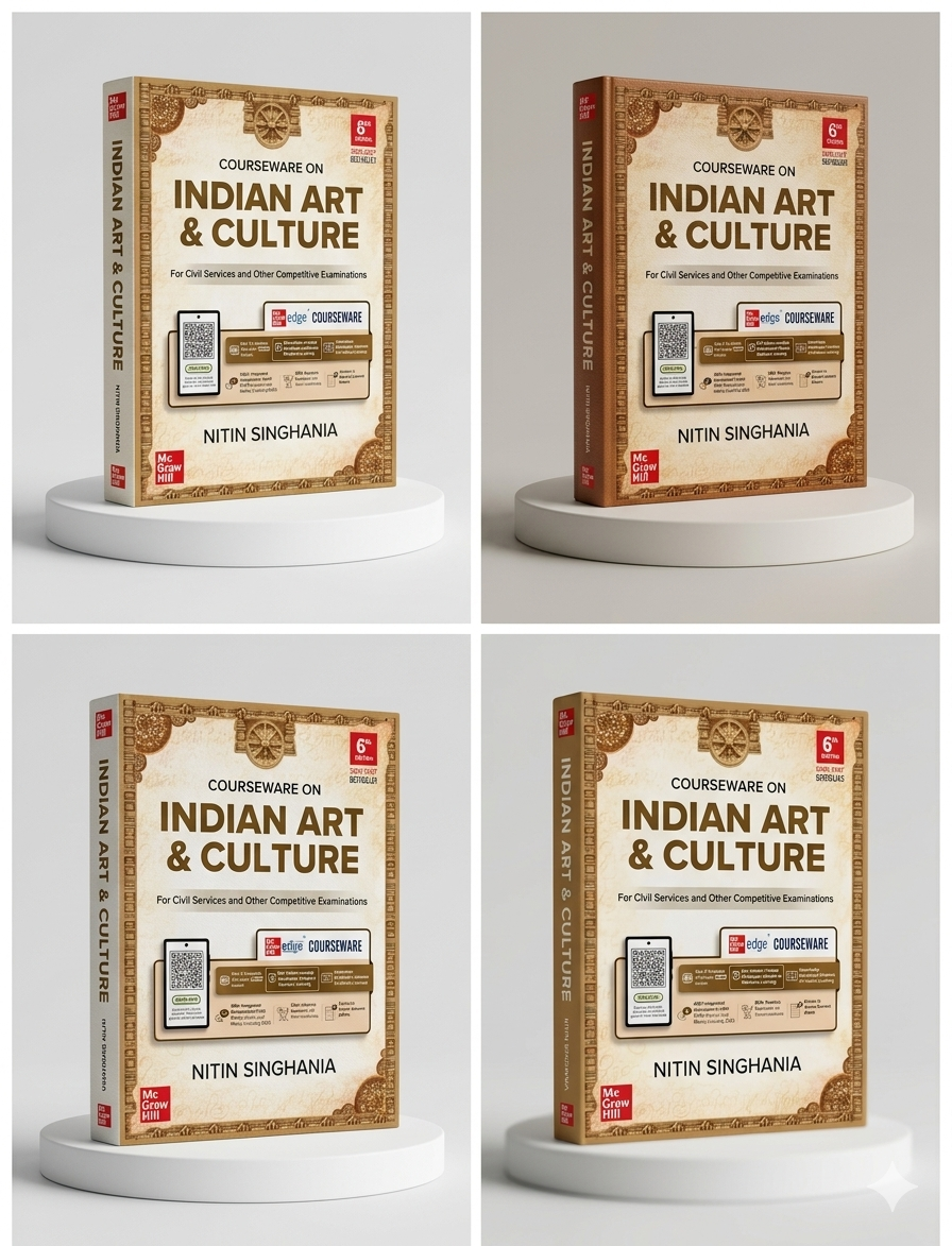 Indian Art and Culture English | Nitin Singhania | McGraw Hill | Edition 2026