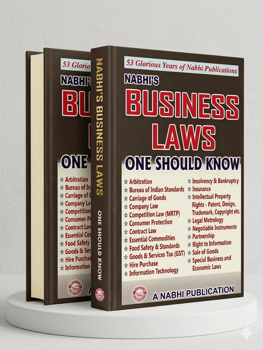 Business Laws One Should Know | Nabhi Publications
