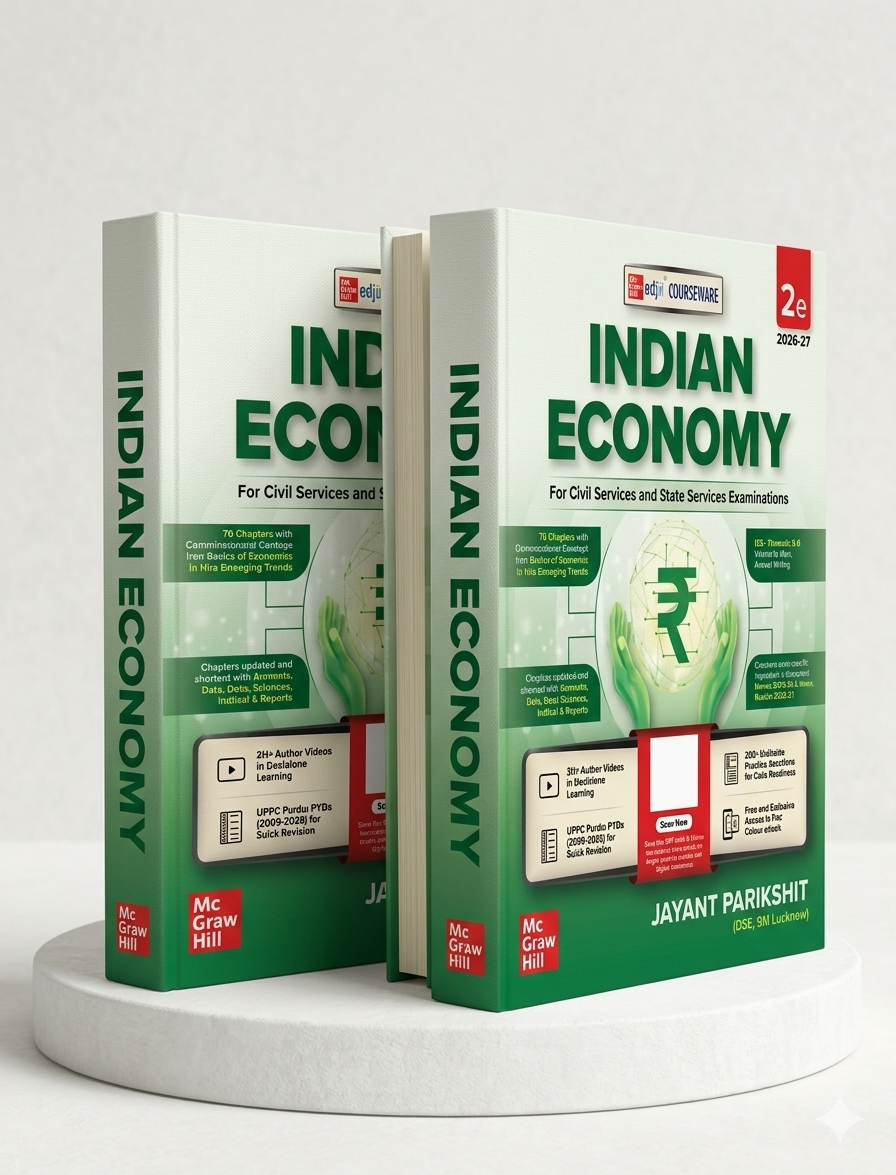 Indian Economy | Jayant Parikshit | ‎ McGraw Hill | Edition 2026