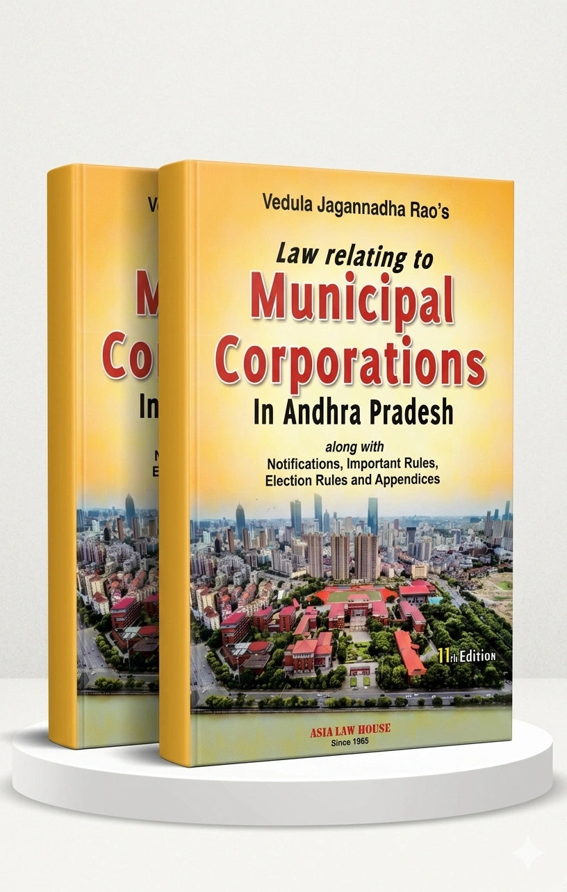 Law relating to Municipal Corporations in Andhra Pradesh | V J Raos | Aisa law house