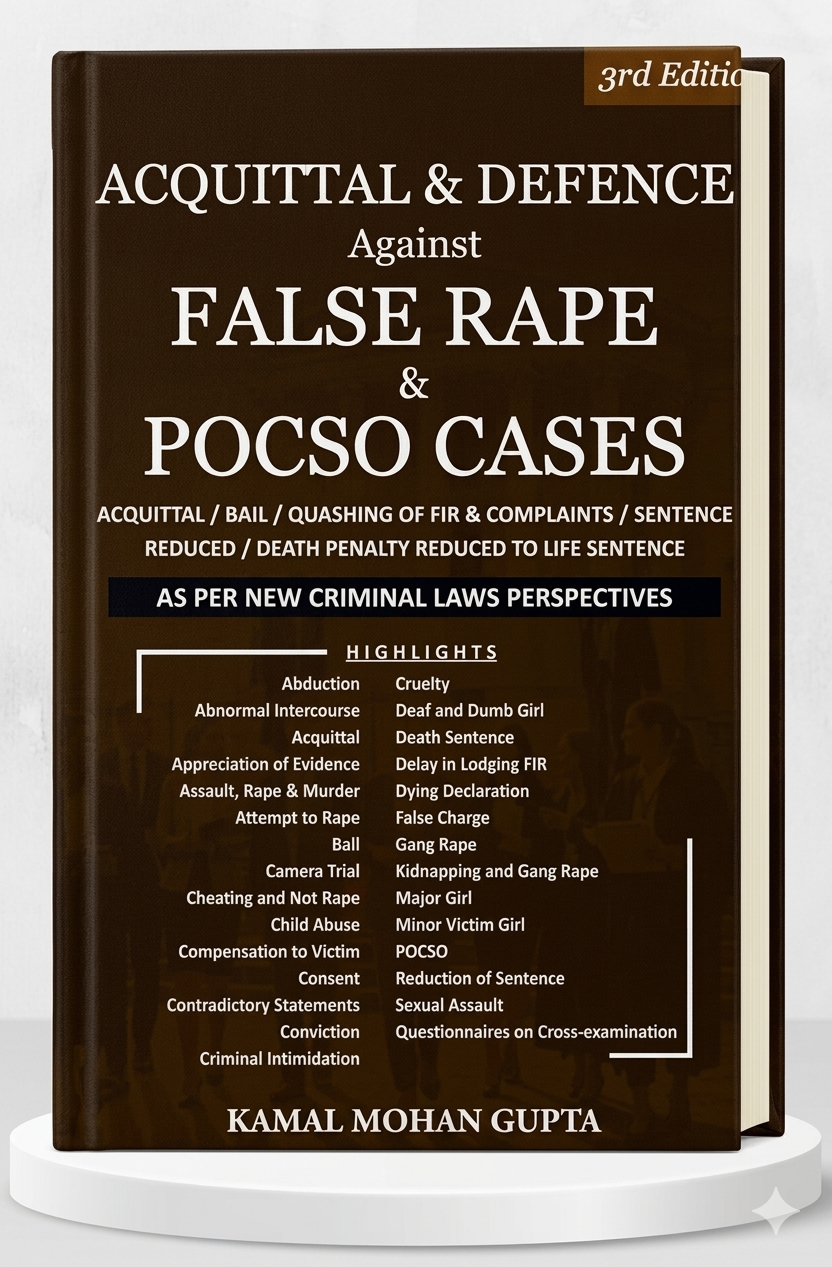 Acquittal & Defence Against False Rape & POCSO Case | Kamal Mohan Gupta | Edition 2026